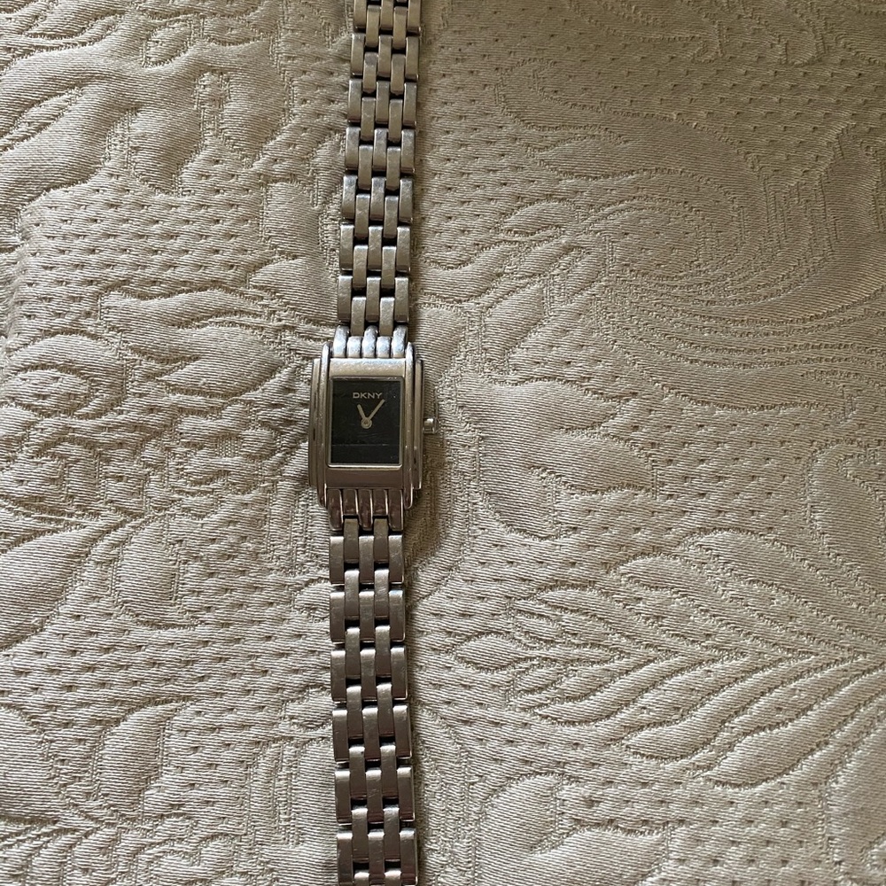DKNY ladies silver bracelet watch